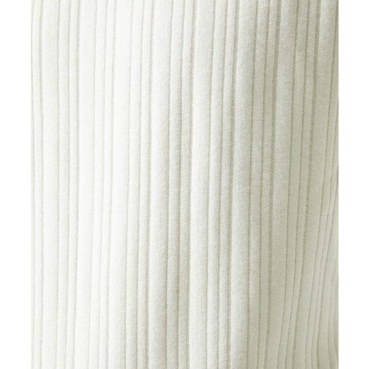 【洗濯機で洗える】モックネックニット / ランダムタックストライプ | MK MICHEL KLEIN homme | 詳細画像8 