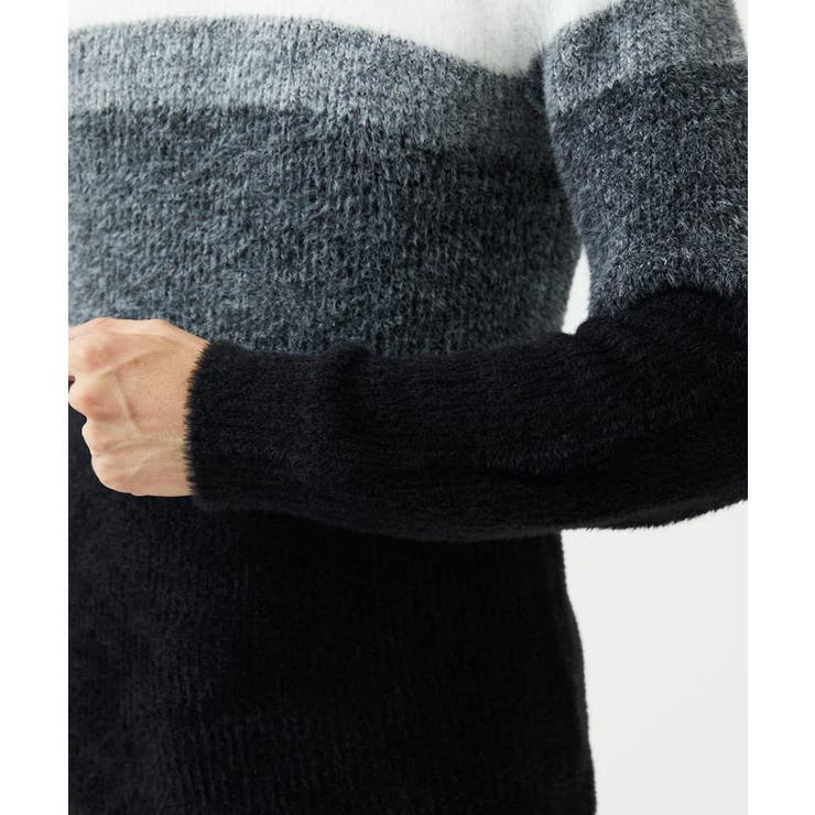 【洗える/ソフトタッチ】プルオーバーニット / フェザーヤーン | MK MICHEL KLEIN homme | 詳細画像10 