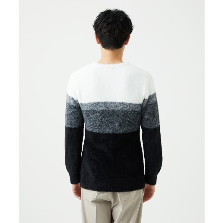 【洗える/ソフトタッチ】プルオーバーニット / フェザーヤーン | MK MICHEL KLEIN homme | 詳細画像9 