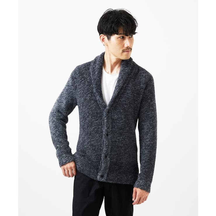 ショールカラーニット / フェザーヤーン | MK MICHEL KLEIN homme | 詳細画像13 