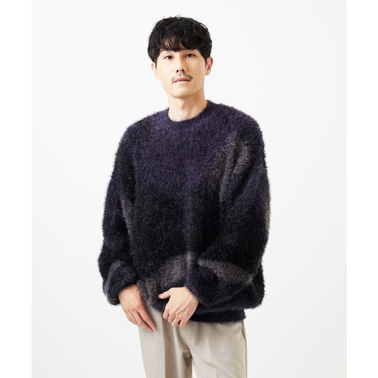 マーブルシャギーニット | MK MICHEL KLEIN homme | 詳細画像3 