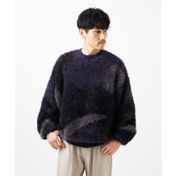 マーブルシャギーニット | MK MICHEL KLEIN homme | 詳細画像4 