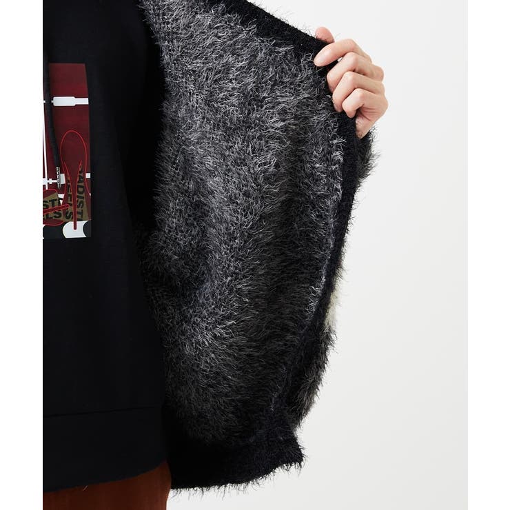 マーブルシャギーカーディガン | MK MICHEL KLEIN homme | 詳細画像15 