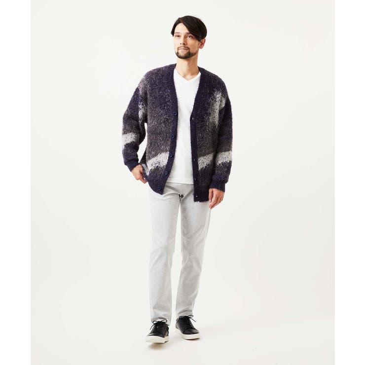 マーブルシャギーカーディガン | MK MICHEL KLEIN homme | 詳細画像3 