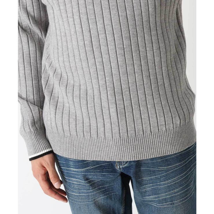 Mens FUDGE 掲載」モックネックニット[品番：ITKW0007042]｜MK MICHEL