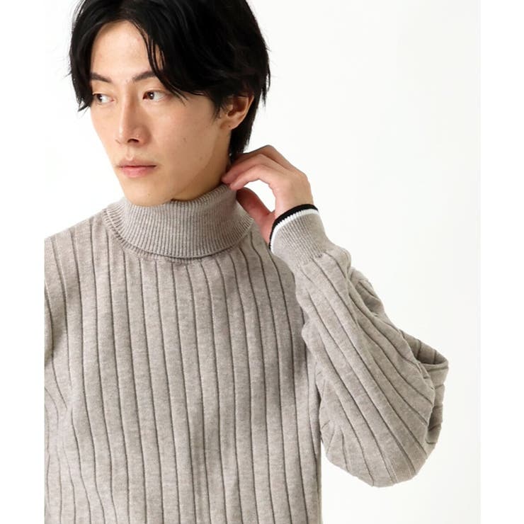 ラインタートルニット[品番：ITKW0009889]｜MK MICHEL KLEIN homme