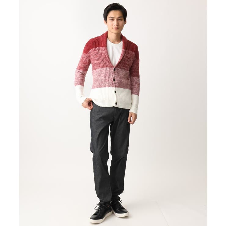 【洗える】ショールカラーカーディガン / フェザーモールヤーン | MK MICHEL KLEIN homme | 詳細画像21 