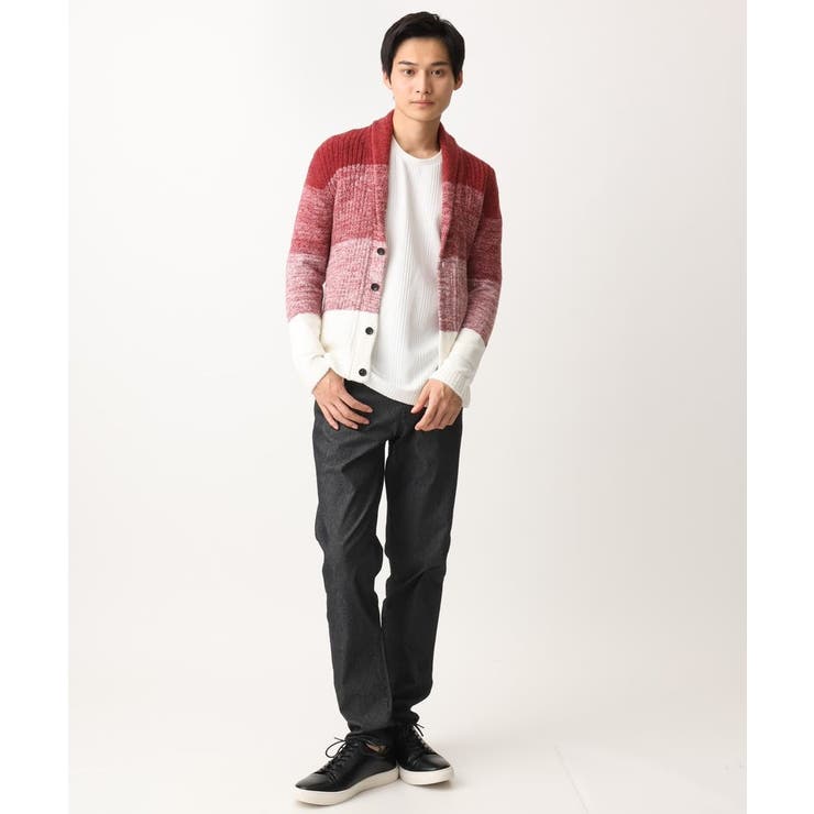 【洗える】ショールカラーカーディガン / フェザーモールヤーン | MK MICHEL KLEIN homme | 詳細画像23 