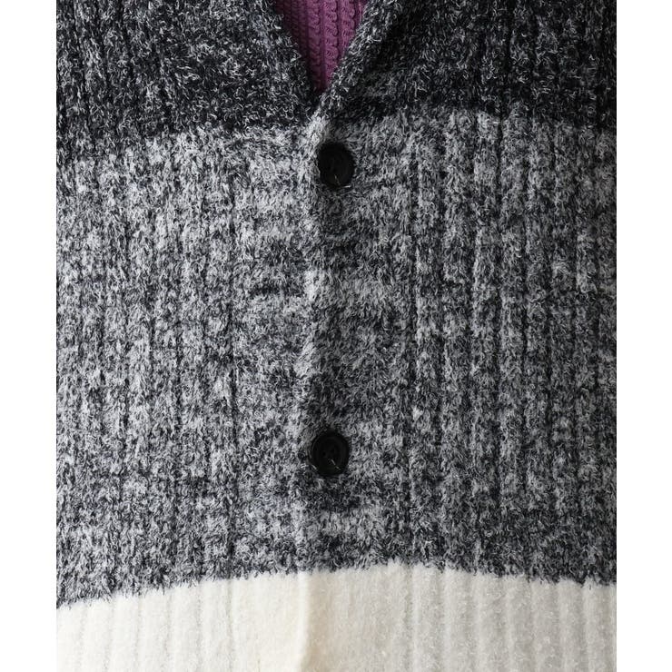 【洗える】ショールカラーカーディガン / フェザーモールヤーン | MK MICHEL KLEIN homme | 詳細画像30 