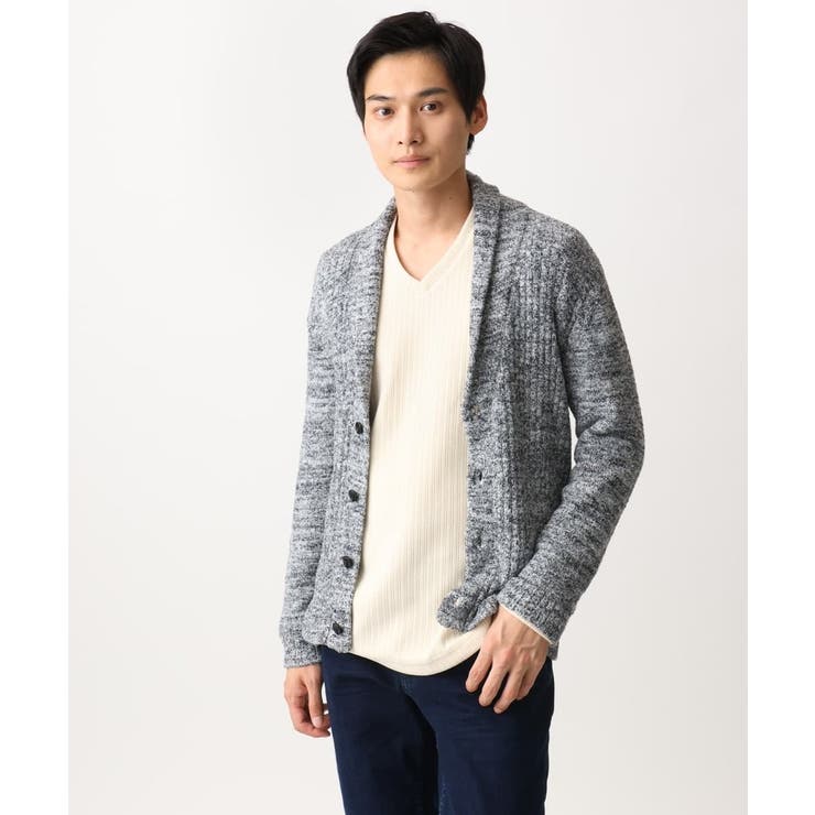 【洗える】ショールカラーカーディガン / フェザーモールヤーン | MK MICHEL KLEIN homme | 詳細画像31 