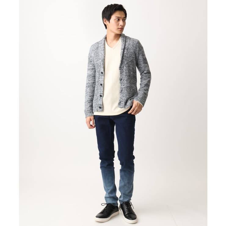 【洗える】ショールカラーカーディガン / フェザーモールヤーン | MK MICHEL KLEIN homme | 詳細画像32 