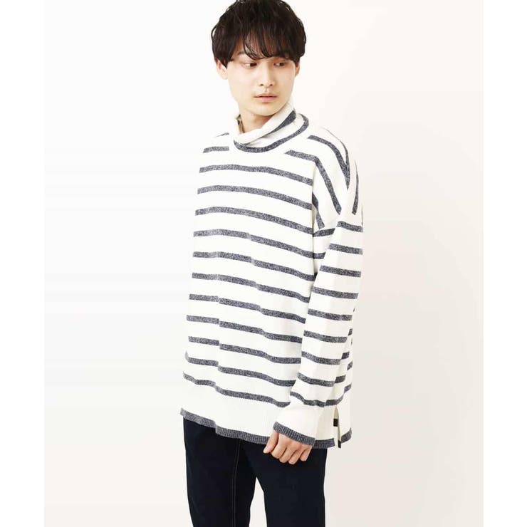 Bigボーダーカットソー 品番 Itkw Mk Michel Klein Homme エムケーミッシェルクランオム のメンズ ファッション通販 Shoplist ショップリスト