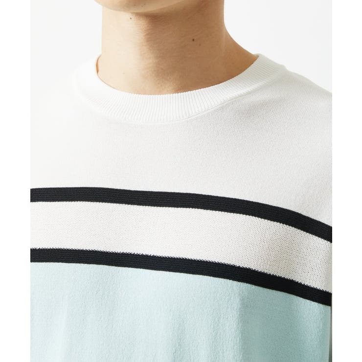 サマーニット / リネンタッチボーダー | MK MICHEL KLEIN homme | 詳細画像16 