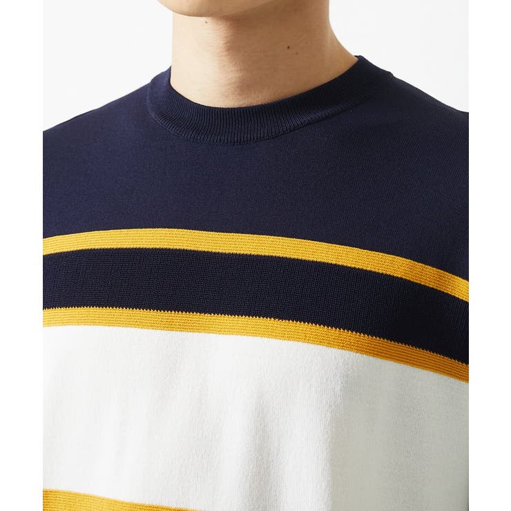 サマーニット / リネンタッチボーダー | MK MICHEL KLEIN homme | 詳細画像7 