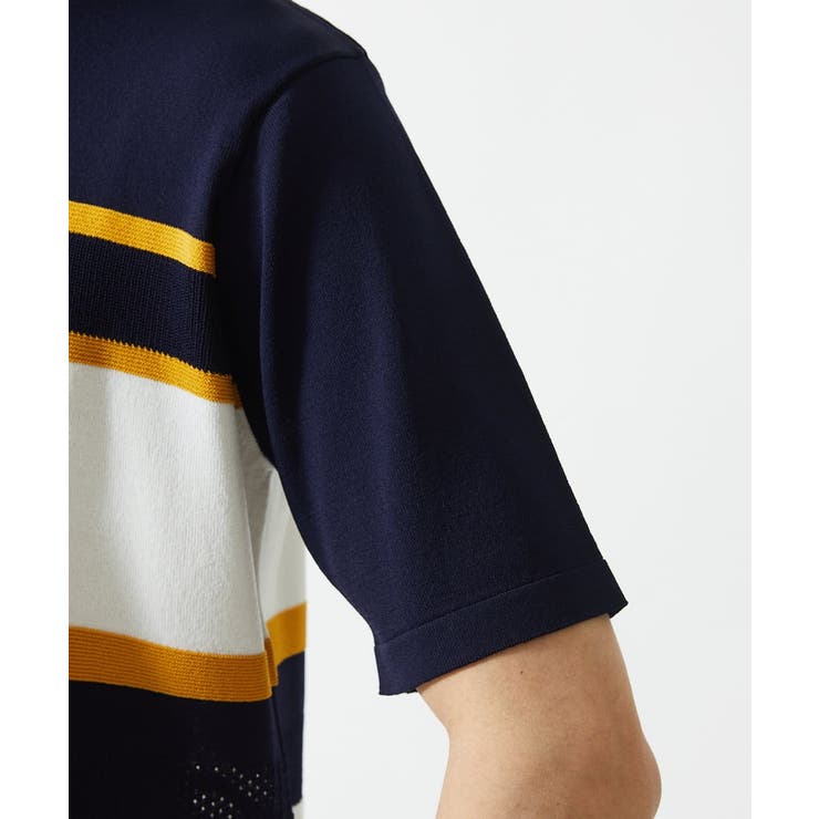 サマーニット / リネンタッチボーダー | MK MICHEL KLEIN homme | 詳細画像8 