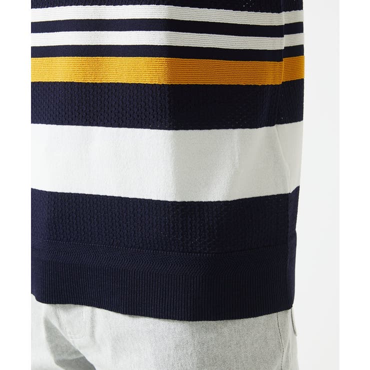 サマーニット / リネンタッチボーダー | MK MICHEL KLEIN homme | 詳細画像9 