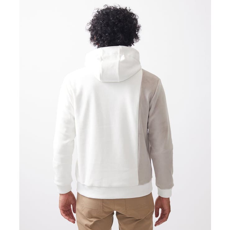 【洗える】切り替えパーカー/マイクロベロア | MK MICHEL KLEIN homme | 詳細画像19 