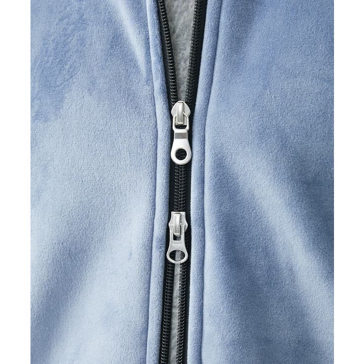 【洗える】切り替えパーカー/マイクロベロア | MK MICHEL KLEIN homme | 詳細画像9 