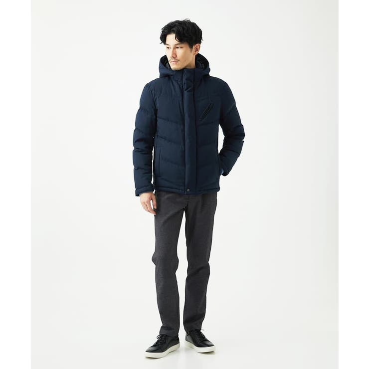 【撥水/防風/リサイクル素材】LANATEC ECO ツイルダウンブルゾン | MK MICHEL KLEIN homme | 詳細画像2 