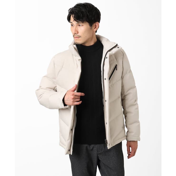 【撥水/防風/リサイクル素材】LANATEC ECO ツイルダウンブルゾン | MK MICHEL KLEIN homme | 詳細画像31 