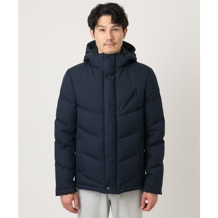 【撥水/防風/リサイクル素材】LANATEC ECO ツイルダウンブルゾン | MK MICHEL KLEIN homme | 詳細画像8 