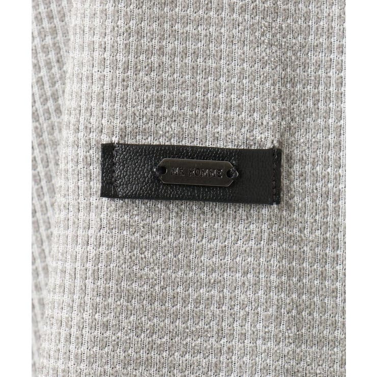 【洗える/ストレッチ】ワッフルベロア ジップパーカー | MK MICHEL KLEIN homme | 詳細画像11 