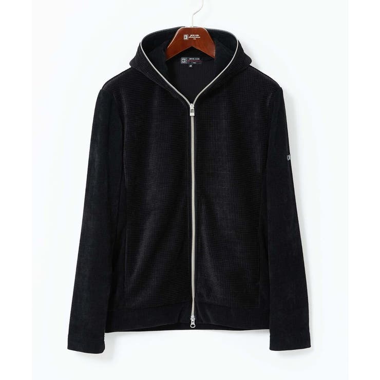 【洗える/ストレッチ】ワッフルベロア ジップパーカー | MK MICHEL KLEIN homme | 詳細画像14 