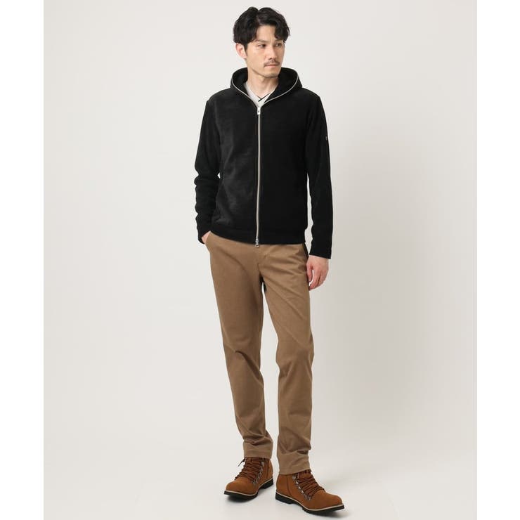 【洗える/ストレッチ】ワッフルベロア ジップパーカー | MK MICHEL KLEIN homme | 詳細画像16 