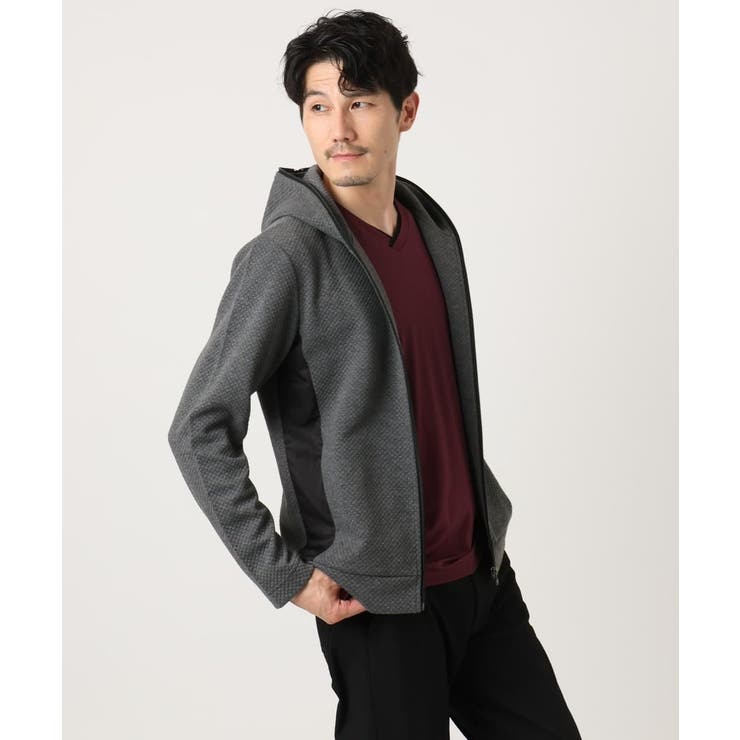 【セットアップ対応】ダイヤモンドフクレパーカー | MK MICHEL KLEIN homme | 詳細画像3 