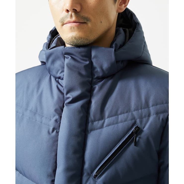 【撥水/リサイクル素材】ECOペットWRツイル ダウンブルゾン | MK MICHEL KLEIN homme | 詳細画像11 