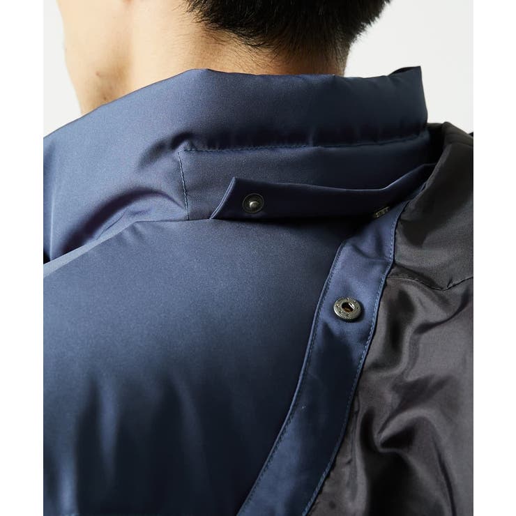 【撥水/リサイクル素材】ECOペットWRツイル ダウンブルゾン | MK MICHEL KLEIN homme | 詳細画像13 