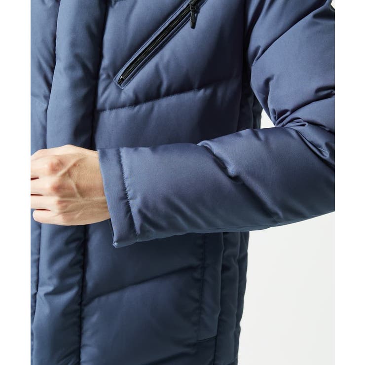 【撥水/リサイクル素材】ECOペットWRツイル ダウンブルゾン | MK MICHEL KLEIN homme | 詳細画像18 