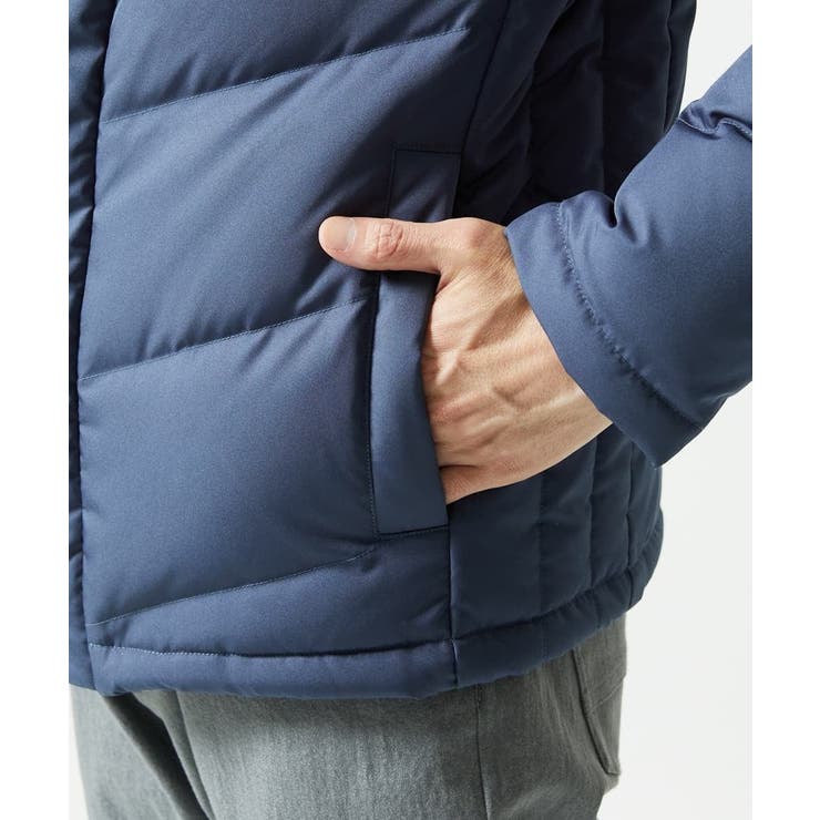 【撥水/リサイクル素材】ECOペットWRツイル ダウンブルゾン | MK MICHEL KLEIN homme | 詳細画像19 