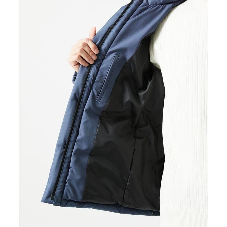 【撥水/リサイクル素材】ECOペットWRツイル ダウンブルゾン | MK MICHEL KLEIN homme | 詳細画像21 