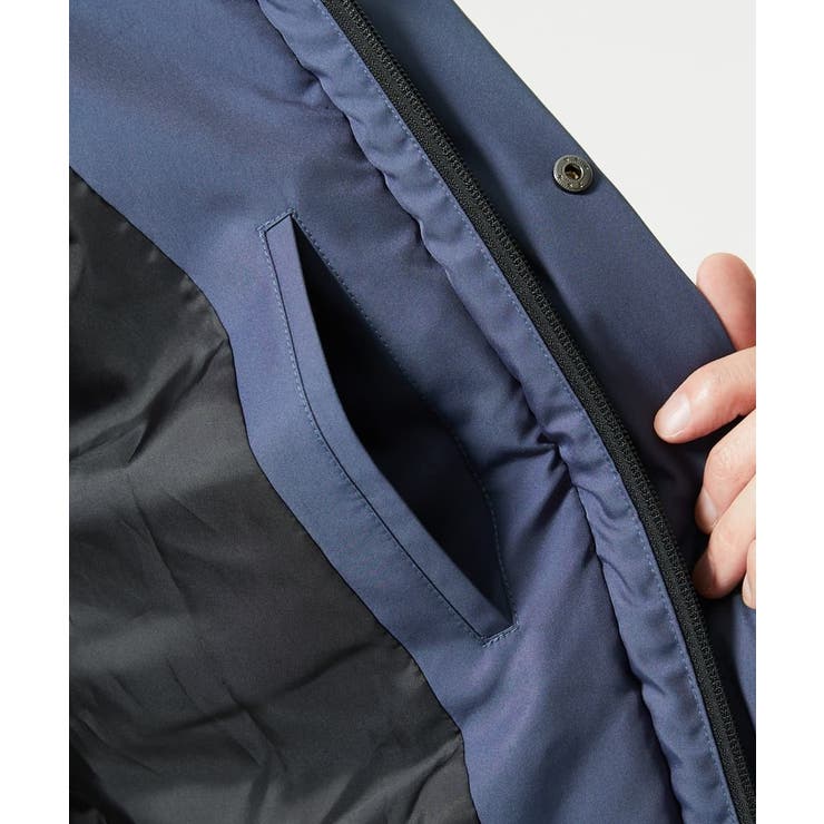 【撥水/リサイクル素材】ECOペットWRツイル ダウンブルゾン | MK MICHEL KLEIN homme | 詳細画像22 