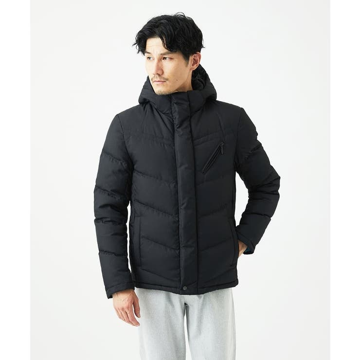 【撥水/リサイクル素材】ECOペットWRツイル ダウンブルゾン | MK MICHEL KLEIN homme | 詳細画像29 