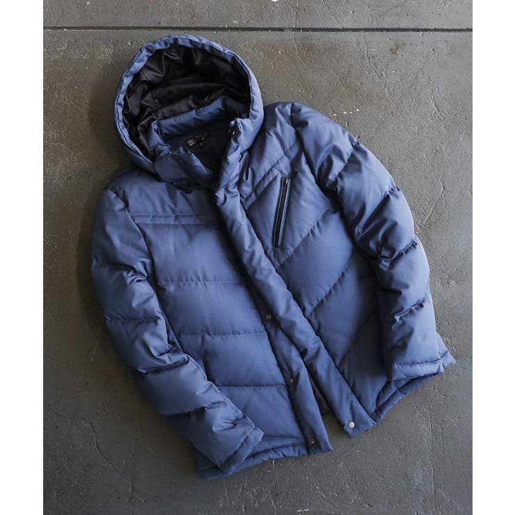 【撥水/リサイクル素材】ECOペットWRツイル ダウンブルゾン | MK MICHEL KLEIN homme | 詳細画像3 