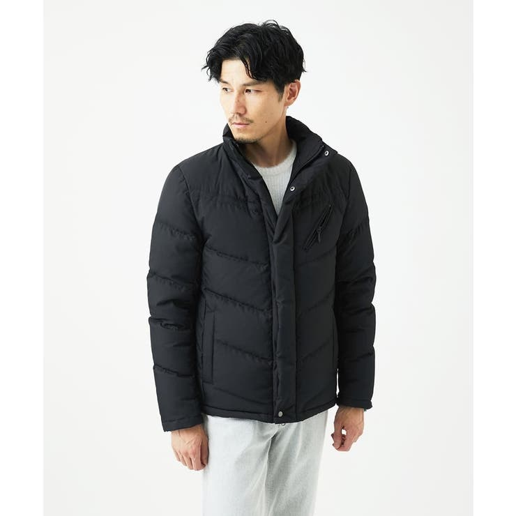 【撥水/リサイクル素材】ECOペットWRツイル ダウンブルゾン | MK MICHEL KLEIN homme | 詳細画像36 