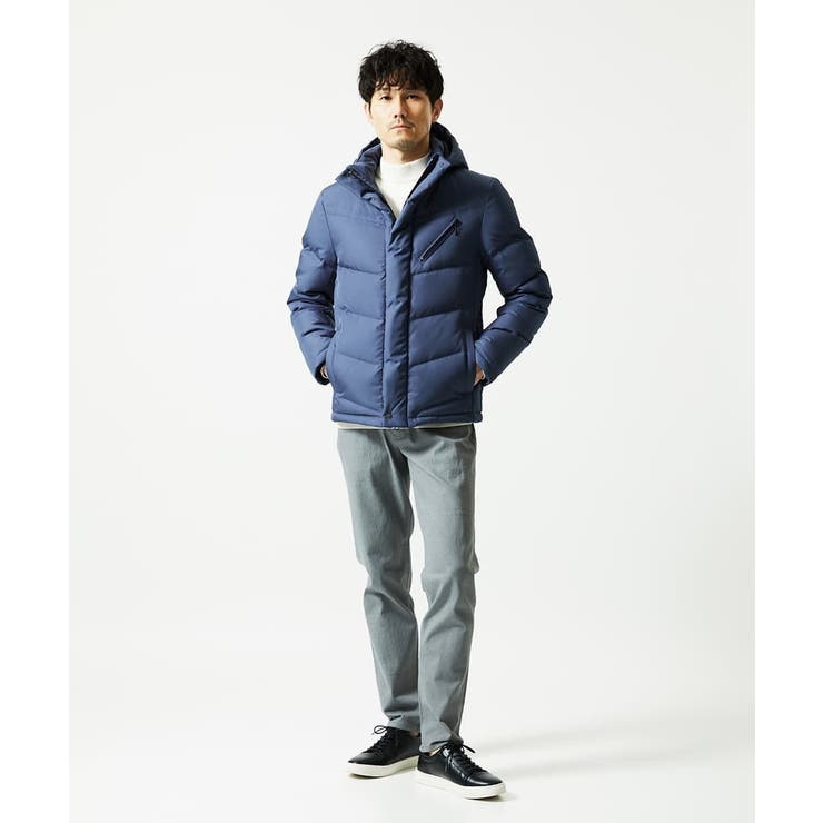 【撥水/リサイクル素材】ECOペットWRツイル ダウンブルゾン | MK MICHEL KLEIN homme | 詳細画像5 