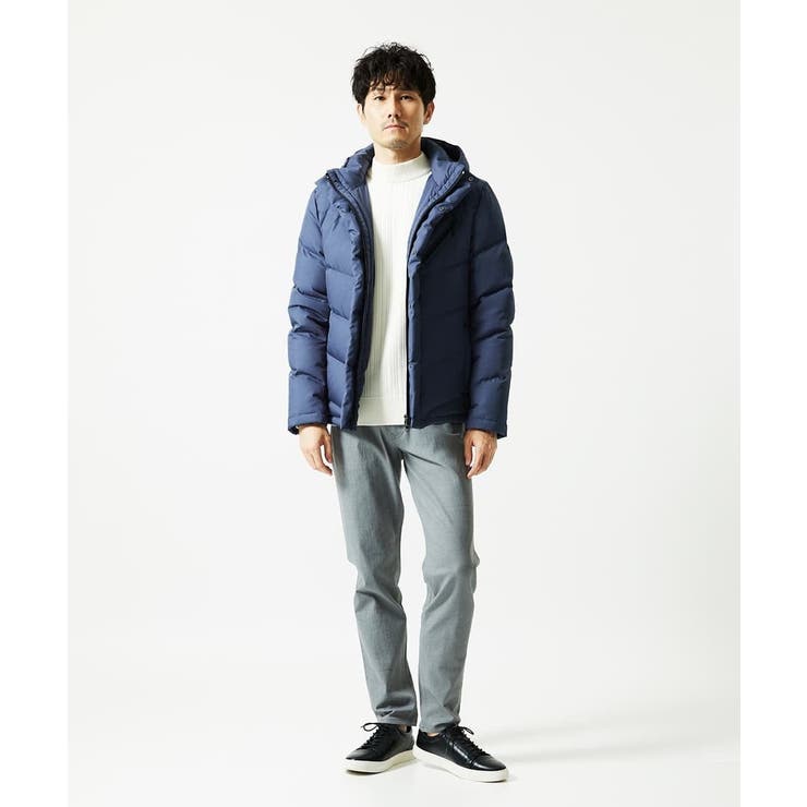 【撥水/リサイクル素材】ECOペットWRツイル ダウンブルゾン | MK MICHEL KLEIN homme | 詳細画像6 