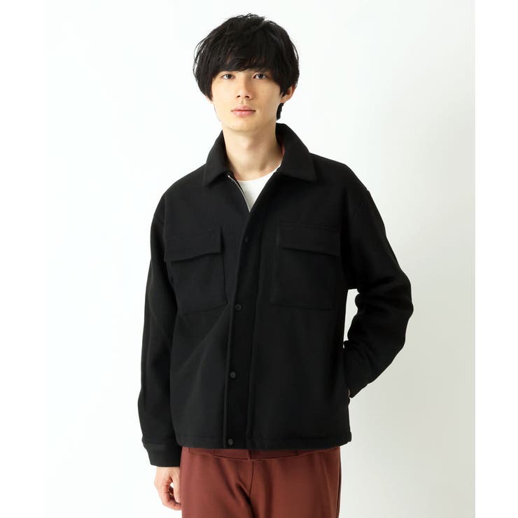 ブラック(94) | CPOストレッチブルゾン | MK MICHEL KLEIN homme