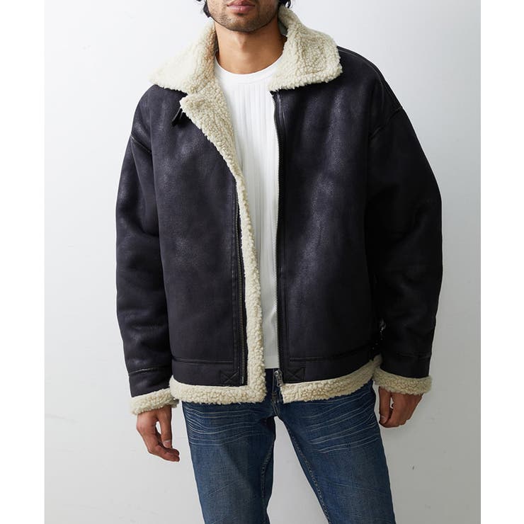 フェイクムートンブルゾン[品番：ITKW0009982]｜MK MICHEL KLEIN homme 