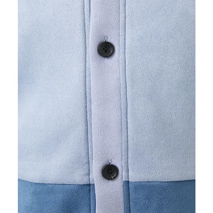 【洗える】スエードジャージ / フェイクレイヤードパーカー | MK MICHEL KLEIN homme | 詳細画像12 