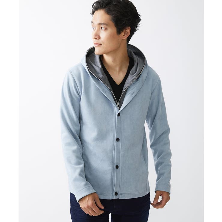 スエードジャージパーカー | MK MICHEL KLEIN homme | 詳細画像17 