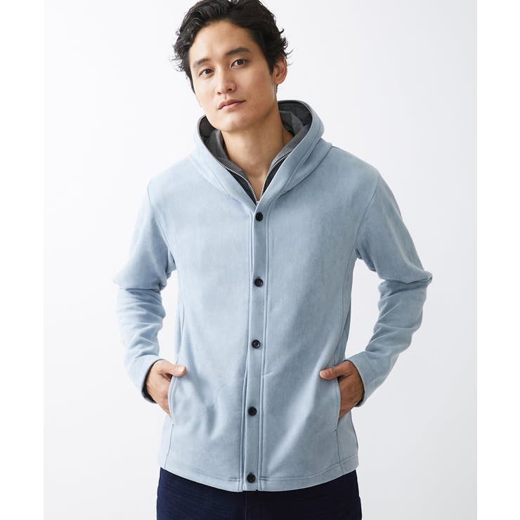 スエードジャージパーカー | MK MICHEL KLEIN homme | 詳細画像18 