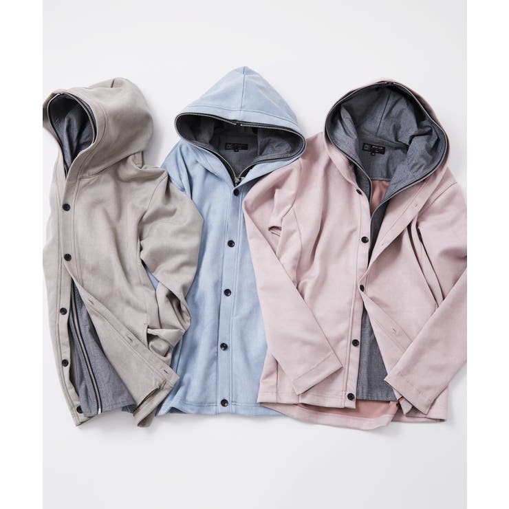 スエードジャージパーカー | MK MICHEL KLEIN homme | 詳細画像21 