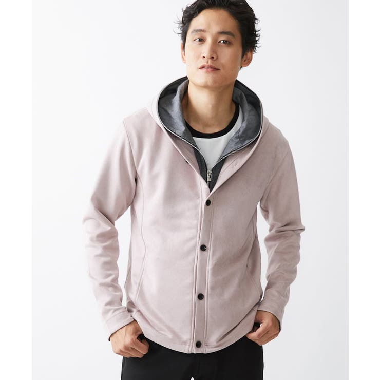 スエードジャージパーカー | MK MICHEL KLEIN homme | 詳細画像3 