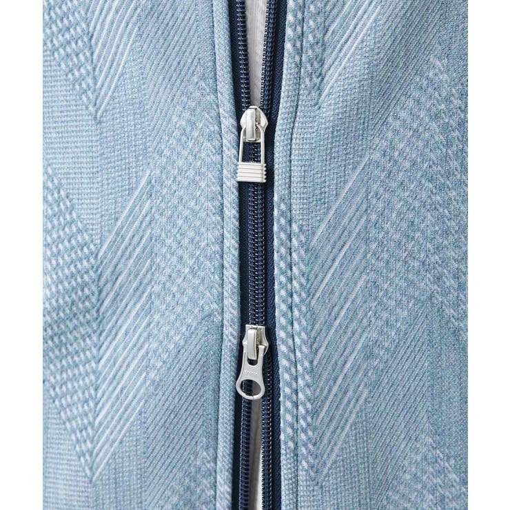 【洗える】ダイヤジオメトリック柄ブルゾン | MK MICHEL KLEIN homme | 詳細画像10 