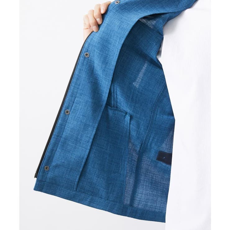 【在庫限り/洗える】スタンドカラーブルゾン/Refiax | MK MICHEL KLEIN homme | 詳細画像27 