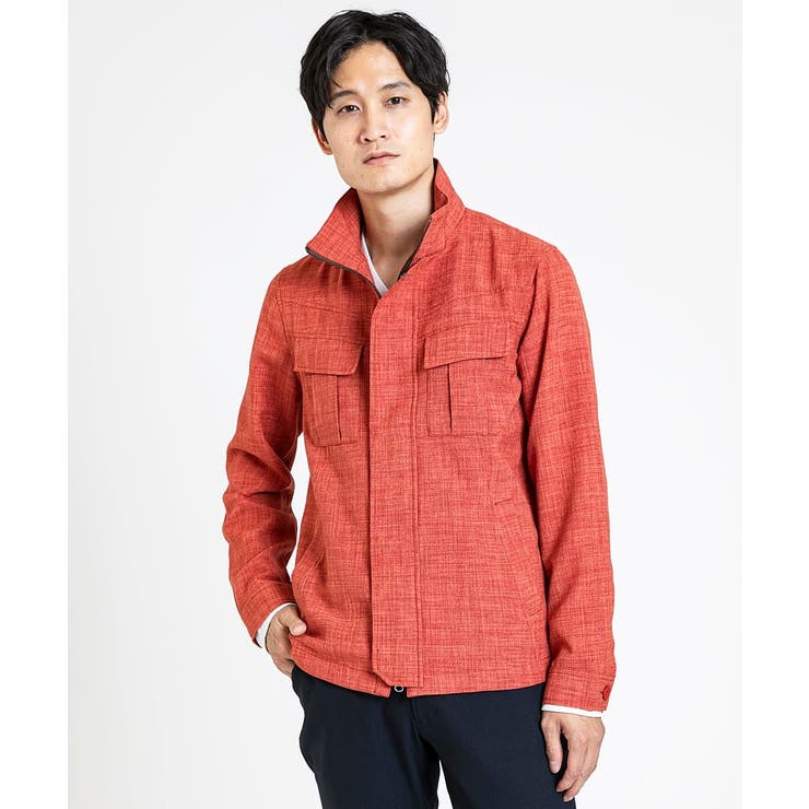 【在庫限り/洗える】スタンドカラーブルゾン/Refiax | MK MICHEL KLEIN homme | 詳細画像6 